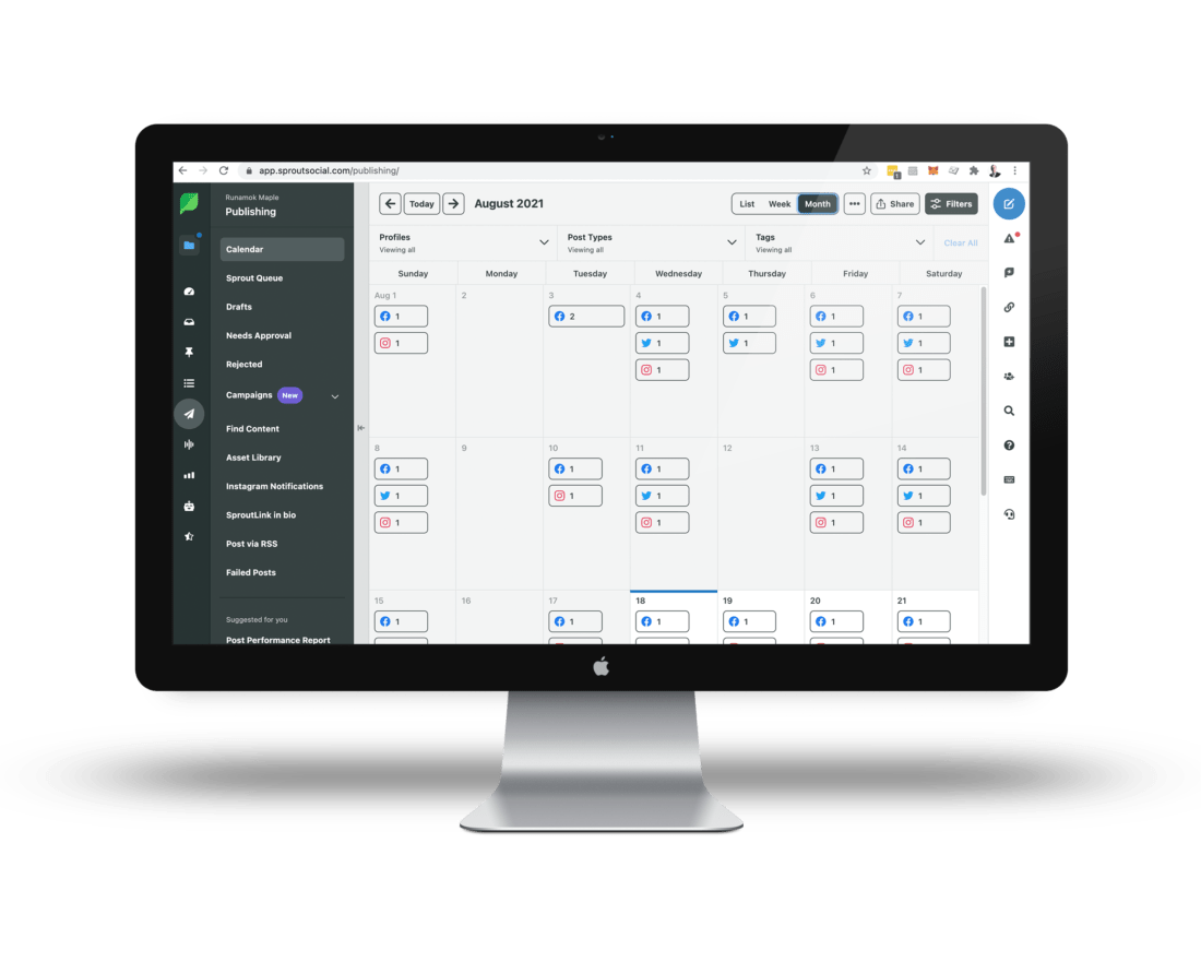Bootstrapvt Social Media Manager - BootstrapVT