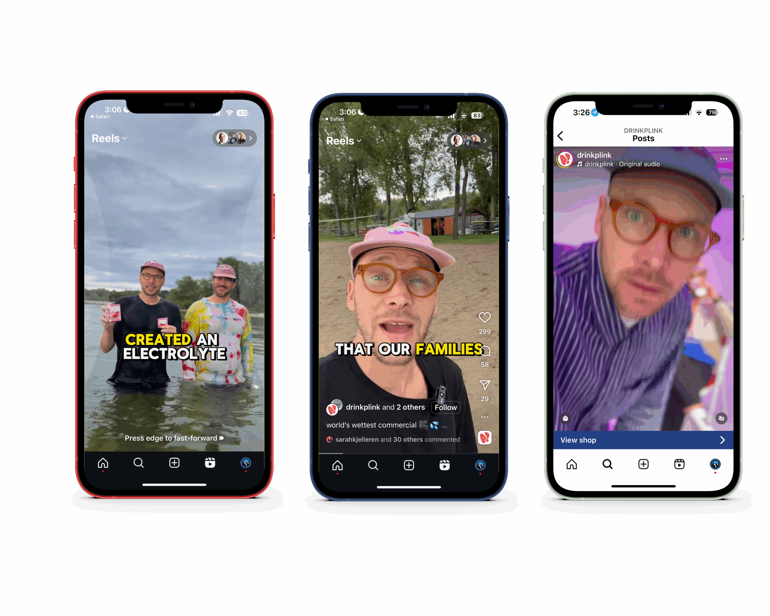 Plink mobile ad creative